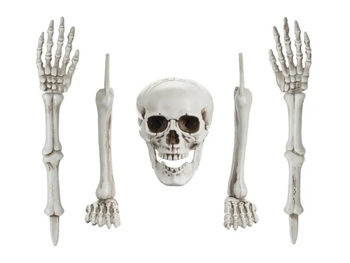 Set de decorațiuni Zakopane Skeleton Halloween