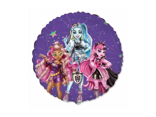 Balon cu folie Monster High - 46 cm - 1 buc.