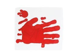 Gel autocolant Bloody Hand - 1 buc.
