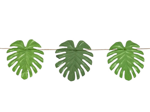 Ghirlandă Tropical Leaves - 400 cm - 1 buc.