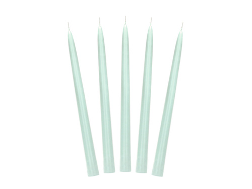 Lumânare con mată Sage - 24 cm - 10 buc.