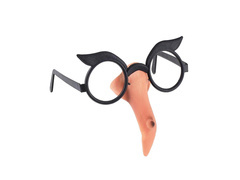Ochelari de nas de vrăjitoare - 1 buc.