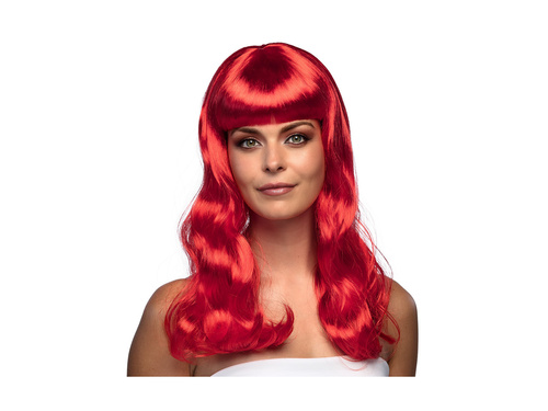 Peruca roșie elegantă