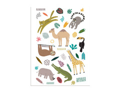 Tatuaje Zoo lavabile