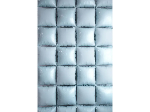 Baloane din folie Pătrate albastru deschis - 35 x 35 cm - 4 buc.