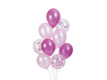 Set de baloane latex roz - 30 cm - 10 buc.