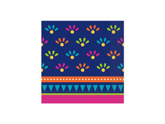 Șervețele Boho Fiesta - 33 cm - 20 buc.