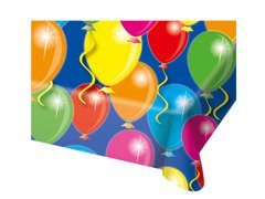 Pânză de masă pentru ziua de naștere Baloane - 180 x 130 cm - 1 buc.