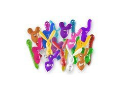 Baloane forme animale - mari 50 - 70 cm - mix de culori și forme - 5 buc.