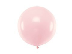 Balon gigant cu diametrul de 60 cm - roz pastel.