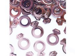 Inele de logodnă Confetti aur roz - 15g.