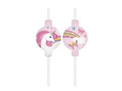 Paie aniversare unicorn - 4 buc.