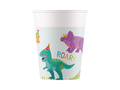 Cupe aniversare Dino - 200 ml - 8 buc.