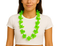 Colier Hawaiian verde - 100 cm - 1 buc.