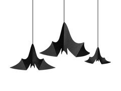 Decor suspendat Lilieci pentru Halloween - 3 buc.