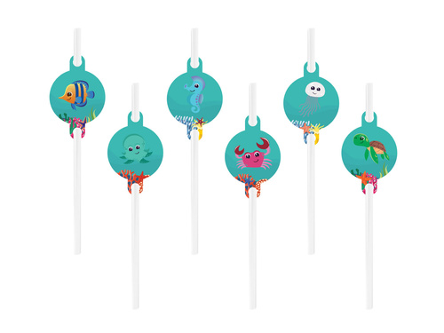 Paie pentru ziua de naștere Underwater World - 6 buc.