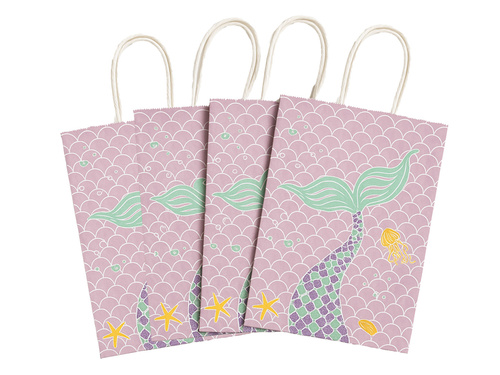Pungi cadou sirenă - 4 buc.