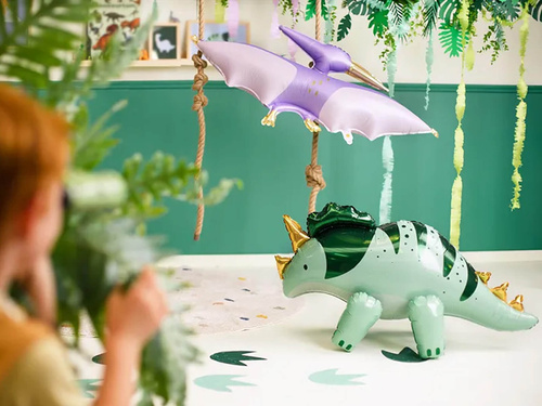 Pterodactyl violet balon de folie - 115 x 53 cm - 1 buc.