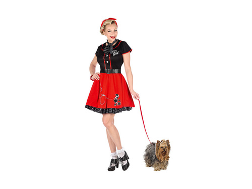 Costum de fată din anii '50.