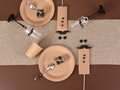 Farfurii Kraft - 22,5 cm - 10 buc.