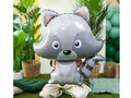 Balon din folie Prairie Raccoon - 64 x 85 cm - 1 buc.