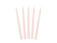 Lumânare con nude glasată - 24 cm - 10 buc.