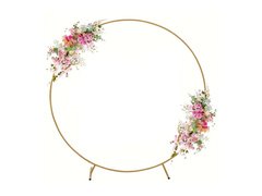 Suport baloane rotunde aurii - 150 cm - 1 buc.