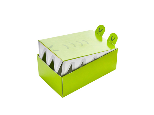 Cutie de tort crocodil - 9.5cm x 5.5cm - 10 buc.