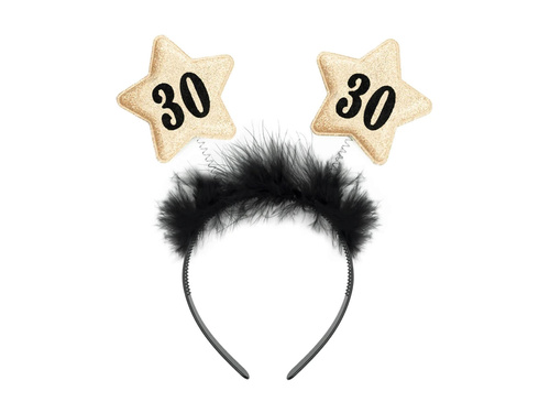 Brățară a treizeci-a aniversare negru - 1 buc.