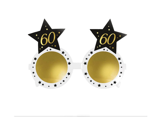 Ochelari stea pentru a 60-a aniversare - 1 buc.