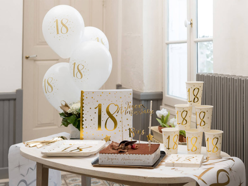 Cupe pentru petrecerea celei de-a optsprezecea aniversări - 10 buc.