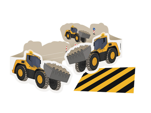 Invitații aniversare Construcție - 8 buc.