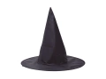 Pălărie neagră de vrăjitoare pentru Halloween - 1 buc.
