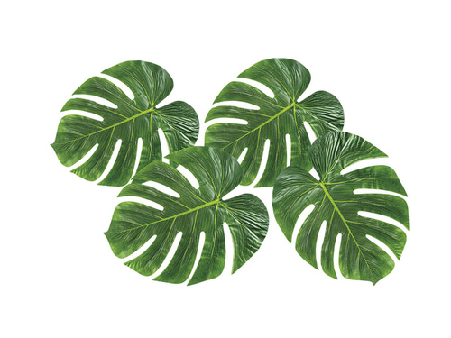 Decor cu frunze de palmier - 4 buc.