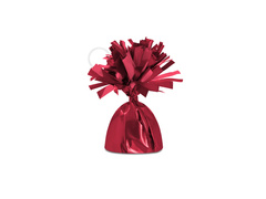 Greutăți din folie pentru baloane umplute cu heliu - roșu metalic - 140 g