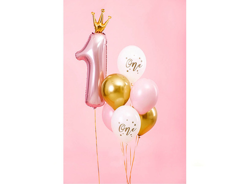 Un balon de latex pentru un an - 30 cm - 50 buc.