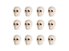 Cranii de Halloween - 5 x4 cm - 12 buc.
