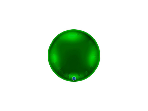 Balon rotund din folie verde închis - 30" - 1 buc.