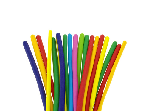 Argilă modelabilă, tuburi Animator - culori mixte - pastel - 100 buc. De înaltă calitate.