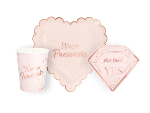 Set de hârtie roz pentru Ladies' Night Out - 22 buc.