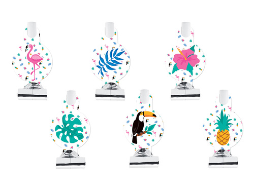 Aloha Party Trompetă Fluierături - 6 buc