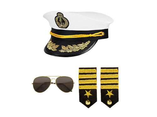 Set căpitan de navă - 3 piese.