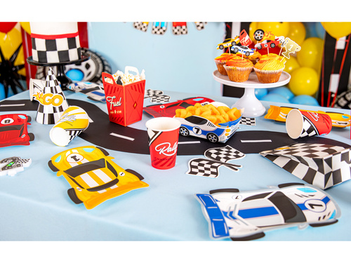 Picuri pentru tort Race Race - 10,5 cm - 7 buc.