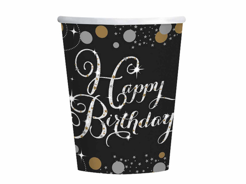 Cupe de aniversare - 250 ml - 8 buc.