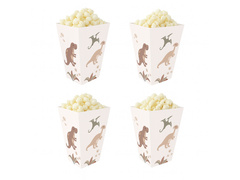 Cutii de popcorn Dinozauri - 6 buc.