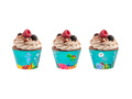 Folii pentru cupcakes Lumea subacvatică - 6 buc.