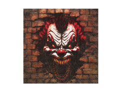 Șervețele Killer Clown Halloween - 33 cm - 20 buc.