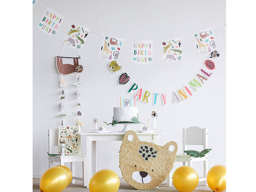 Șervețele aniversare Zoo - 33 cm - 20 buc.