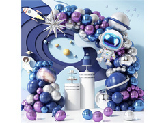 Set de baloane pentru ghirlandă „Kosmos” – 115 bucăți.