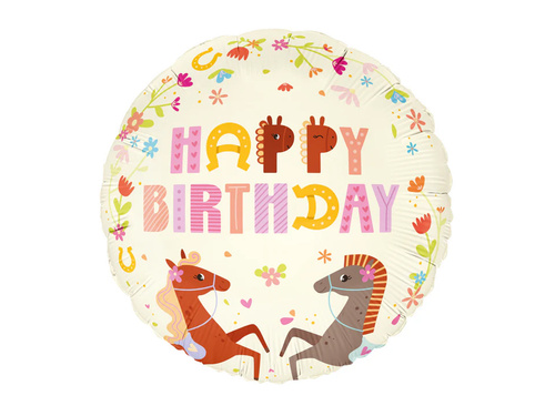 Balon folie Cai - 45 cm - 1 buc.